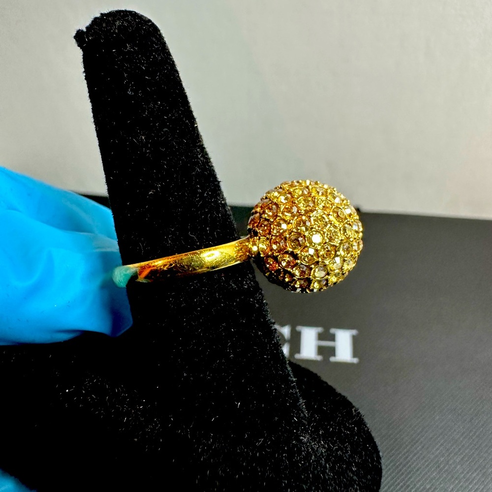 Coach Elegant Gold Ring